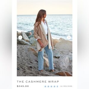 Alice Walk The Cashmere Wrap in Heather Toast
